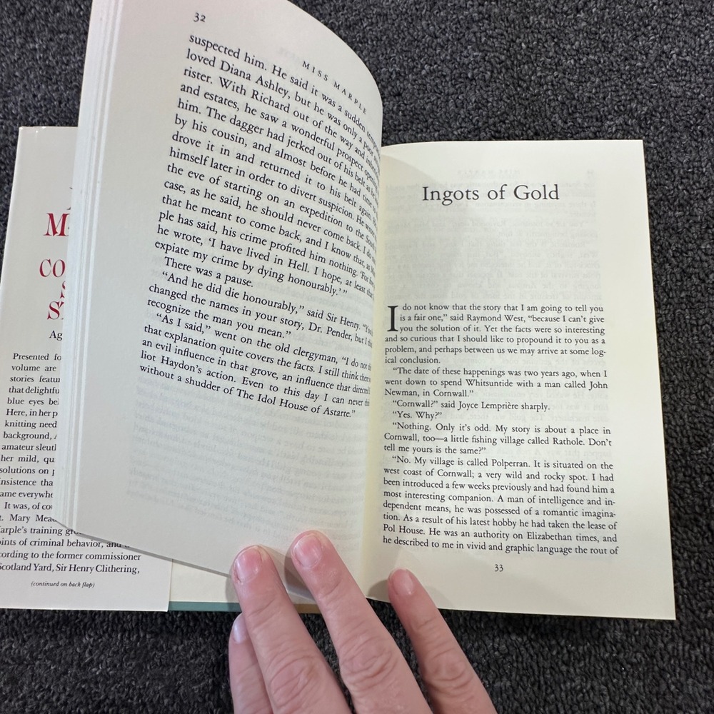 Agatha Christie Miss Marple The Complete Short Stories Hardcover Putnam Mystery - Picture 3 of 8